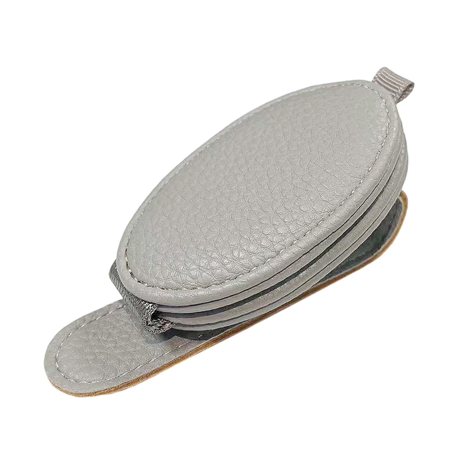 Sunglasses Holder for Car Visor Fashion Automotive Interior Car Glasses Clip gray