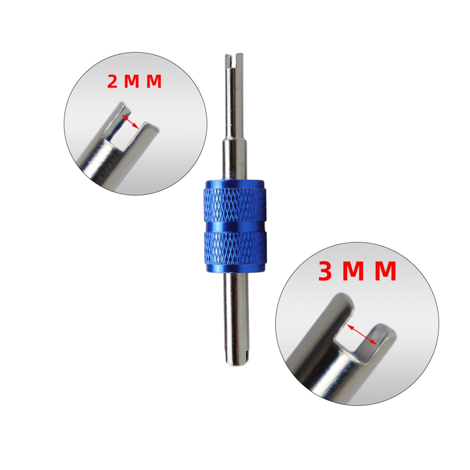 4 Pieces Tire Valve Stem Removal Air Conditioning Valve Core Remover