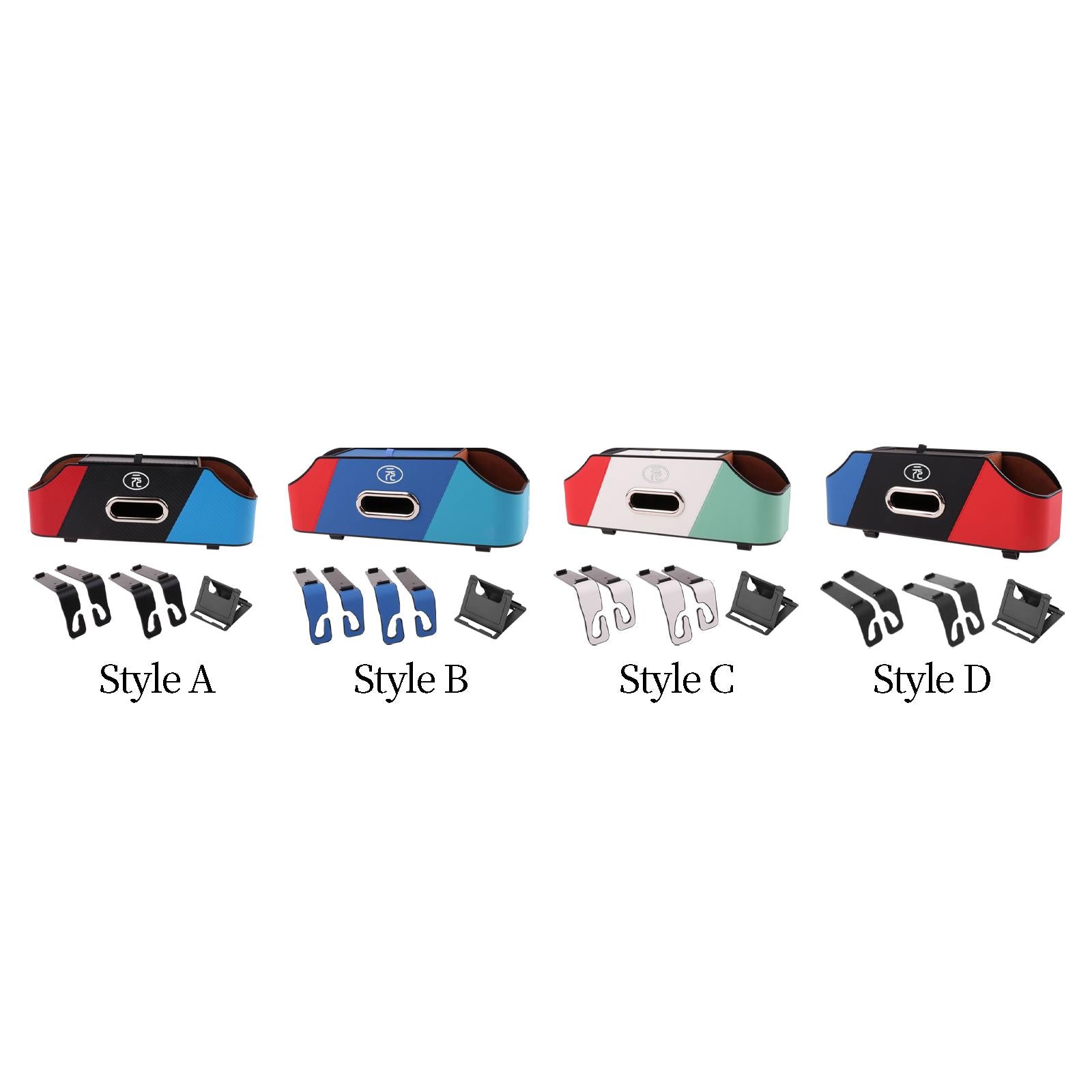 Car Headrest Seat Back Storage Box Independent Partition for Byd Atto 3 Style A
