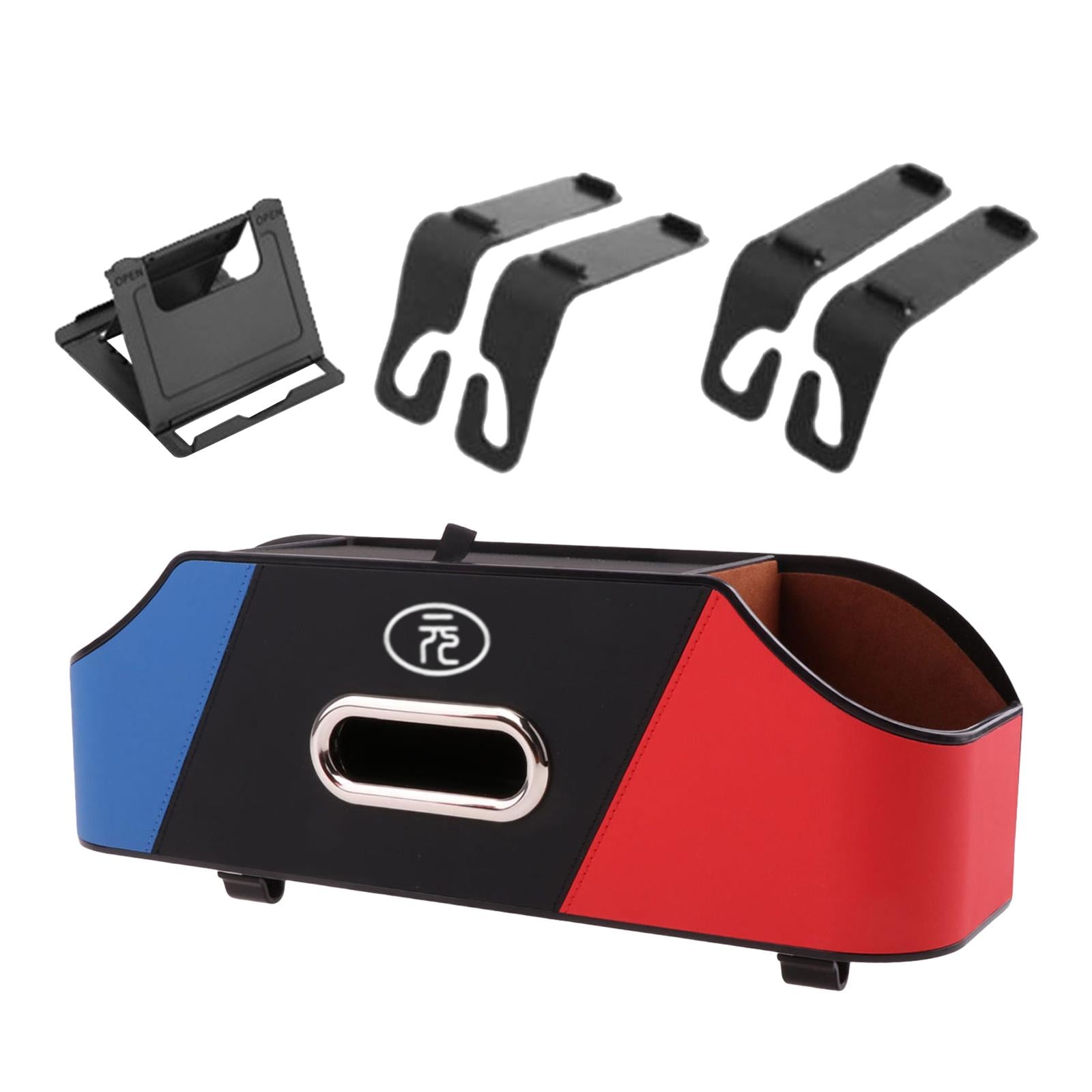 Car Headrest Seat Back Storage Box Independent Partition for Byd Atto 3 Style D