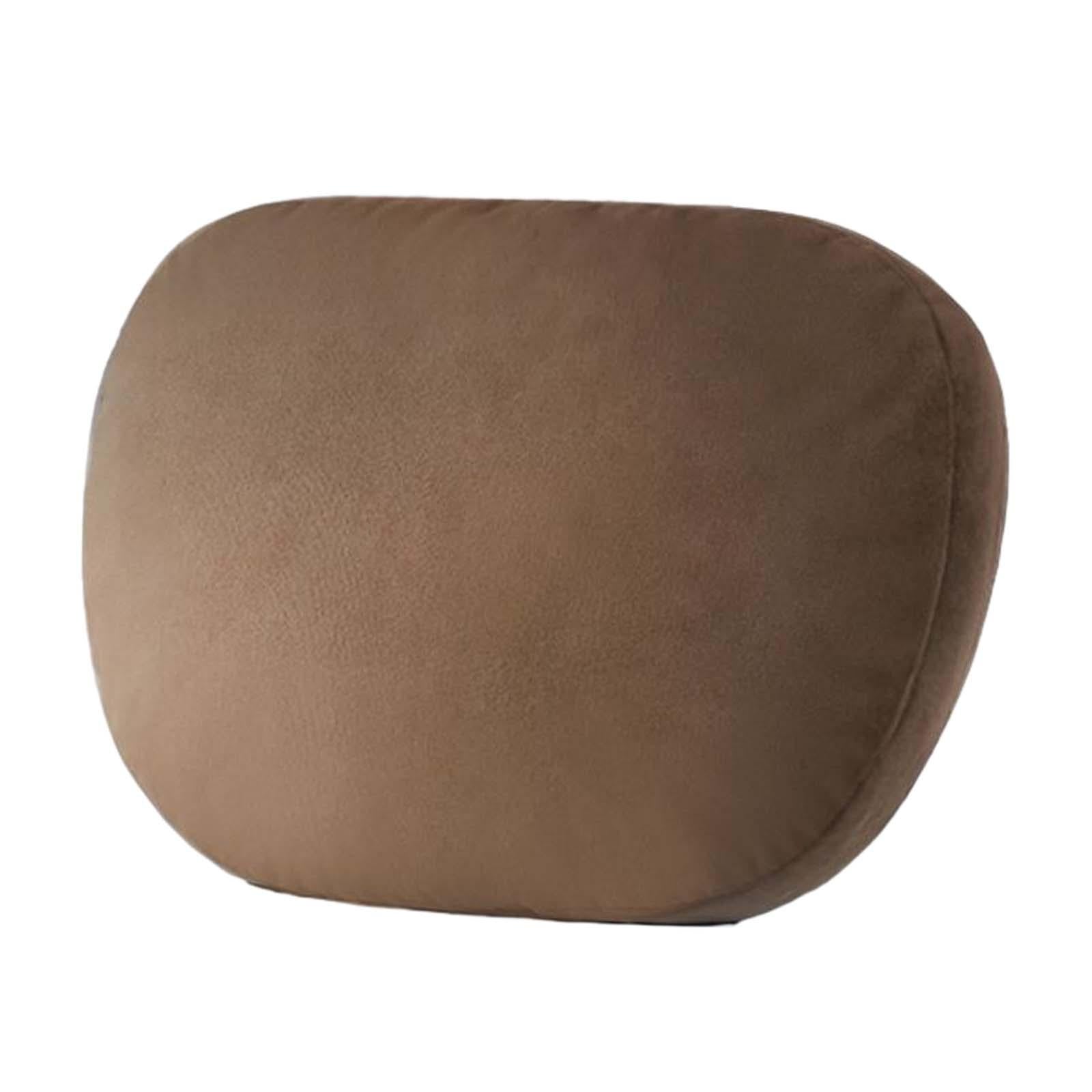 Car Headrest Pillow Portable Seat Headrest Cushion for Suvs Trucks Cars Brown