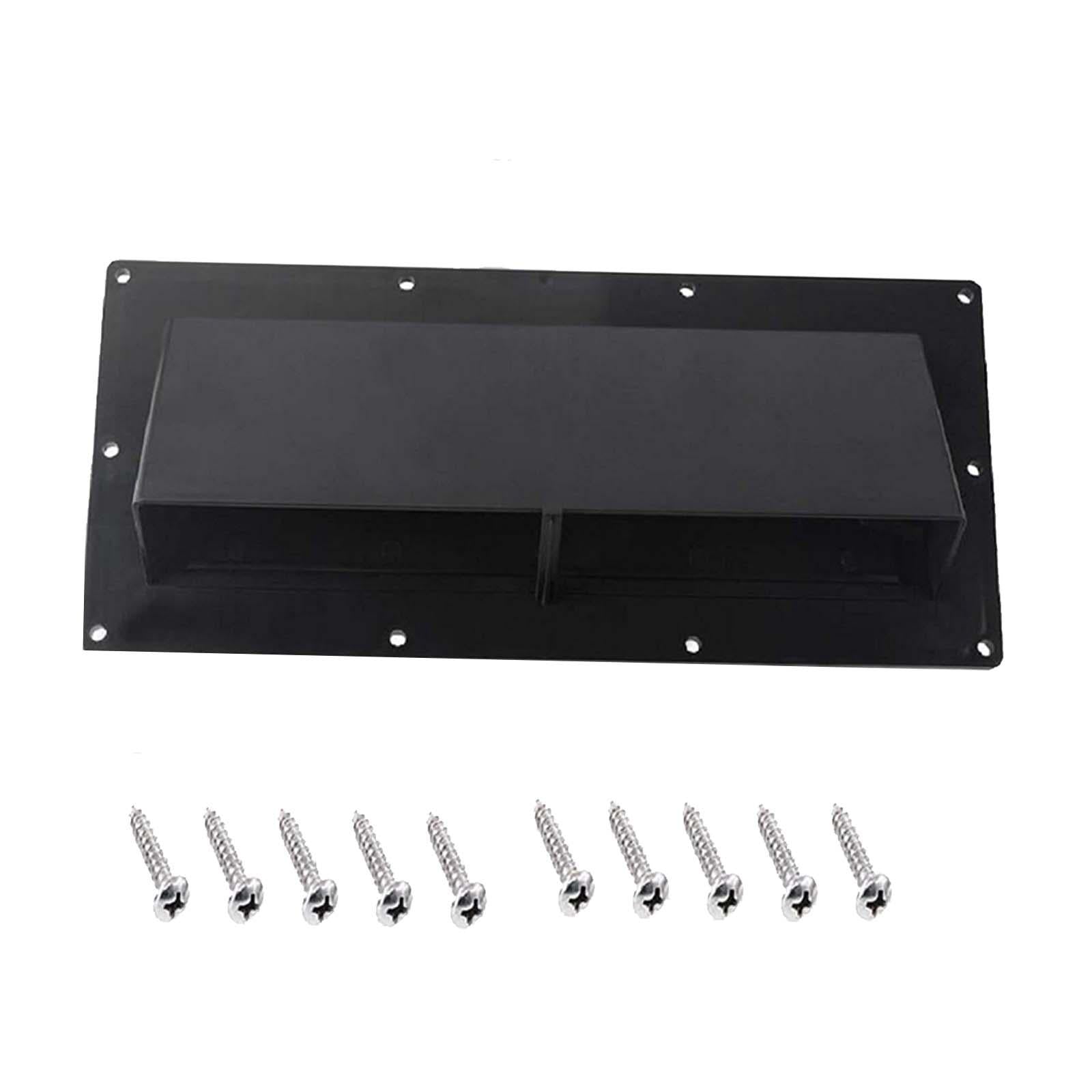 RV Range Hood Vent Cover Durable Replaces RV Range Hood Exhaust Vent Cover black