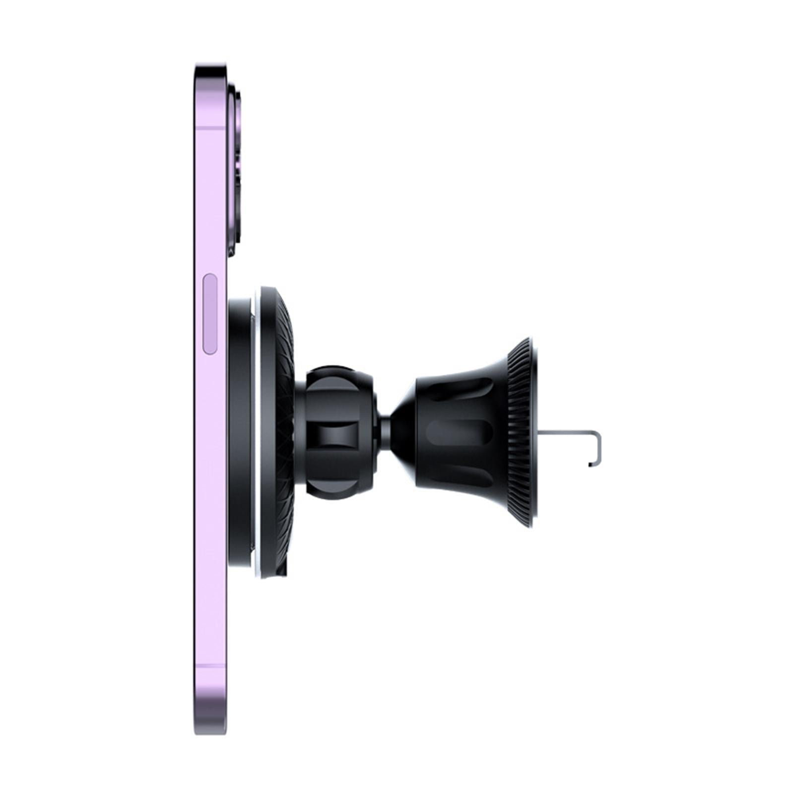 Phone Mount for Car Wireless Charger Magnetic Suction Automobile Accessories Colorful light