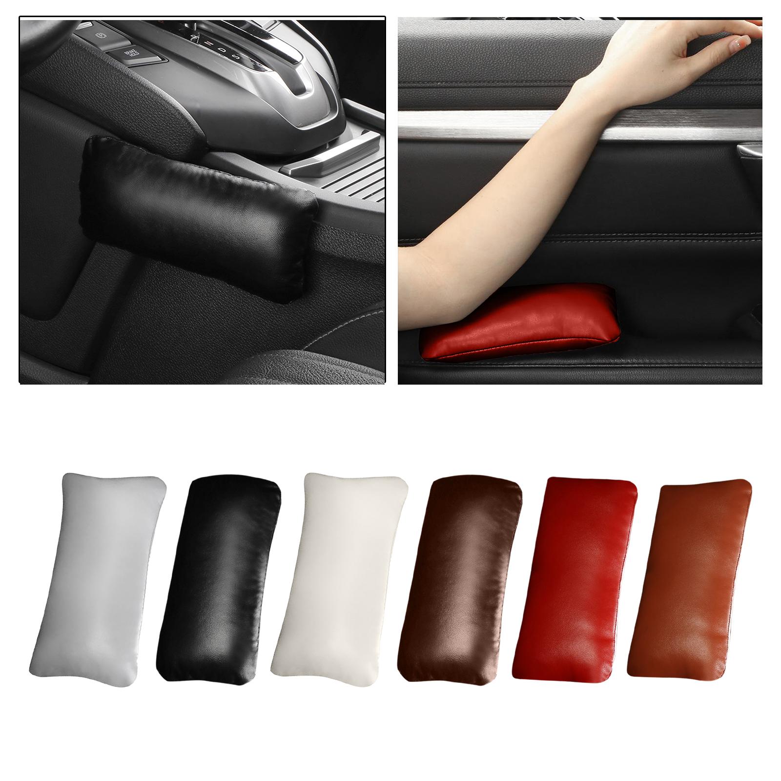 Car Knee Pad Cushion Car Center Console Knee Leg Elbow Cushion Pad Universal gray