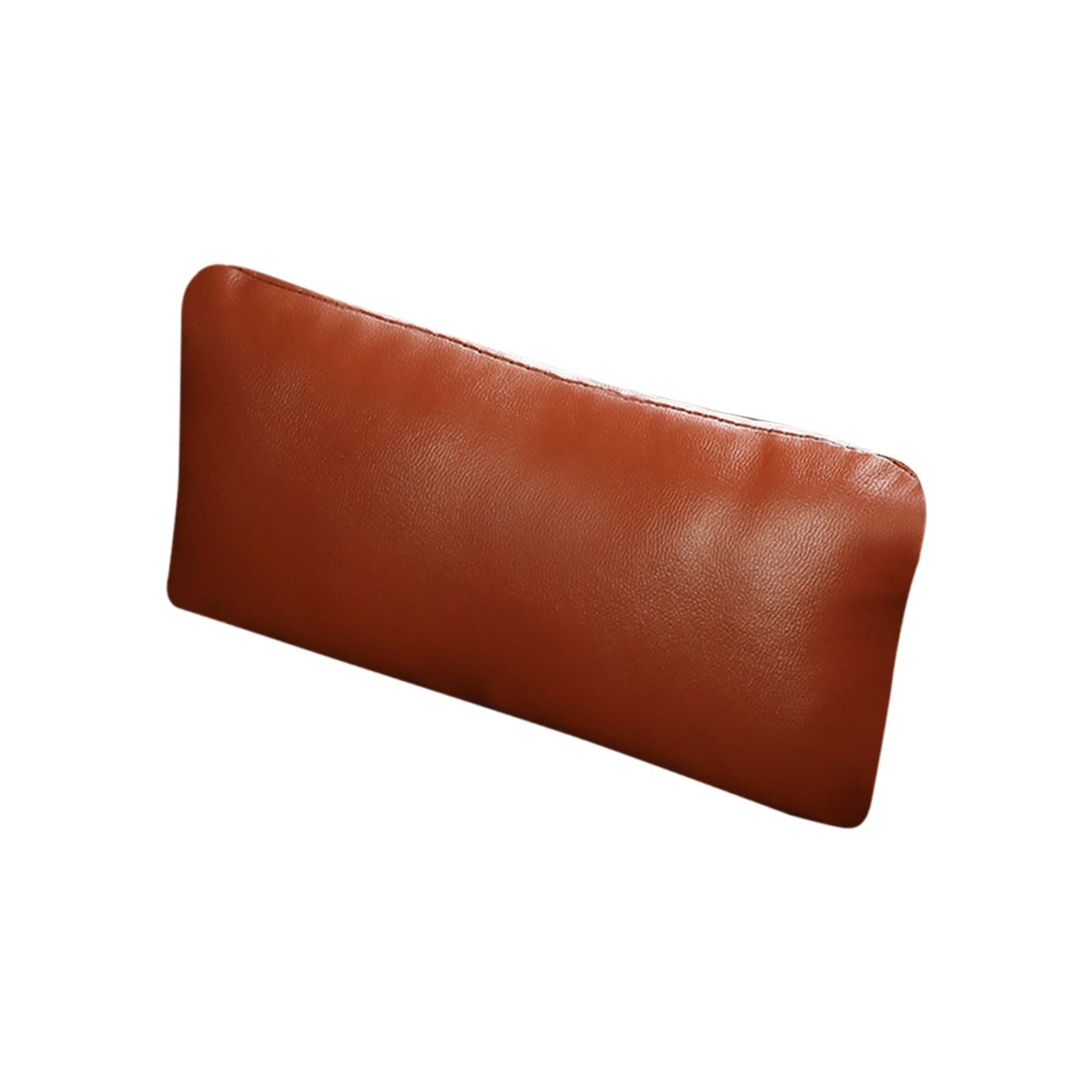 Car Knee Pad Cushion Car Center Console Knee Leg Elbow Cushion Pad Universal brown