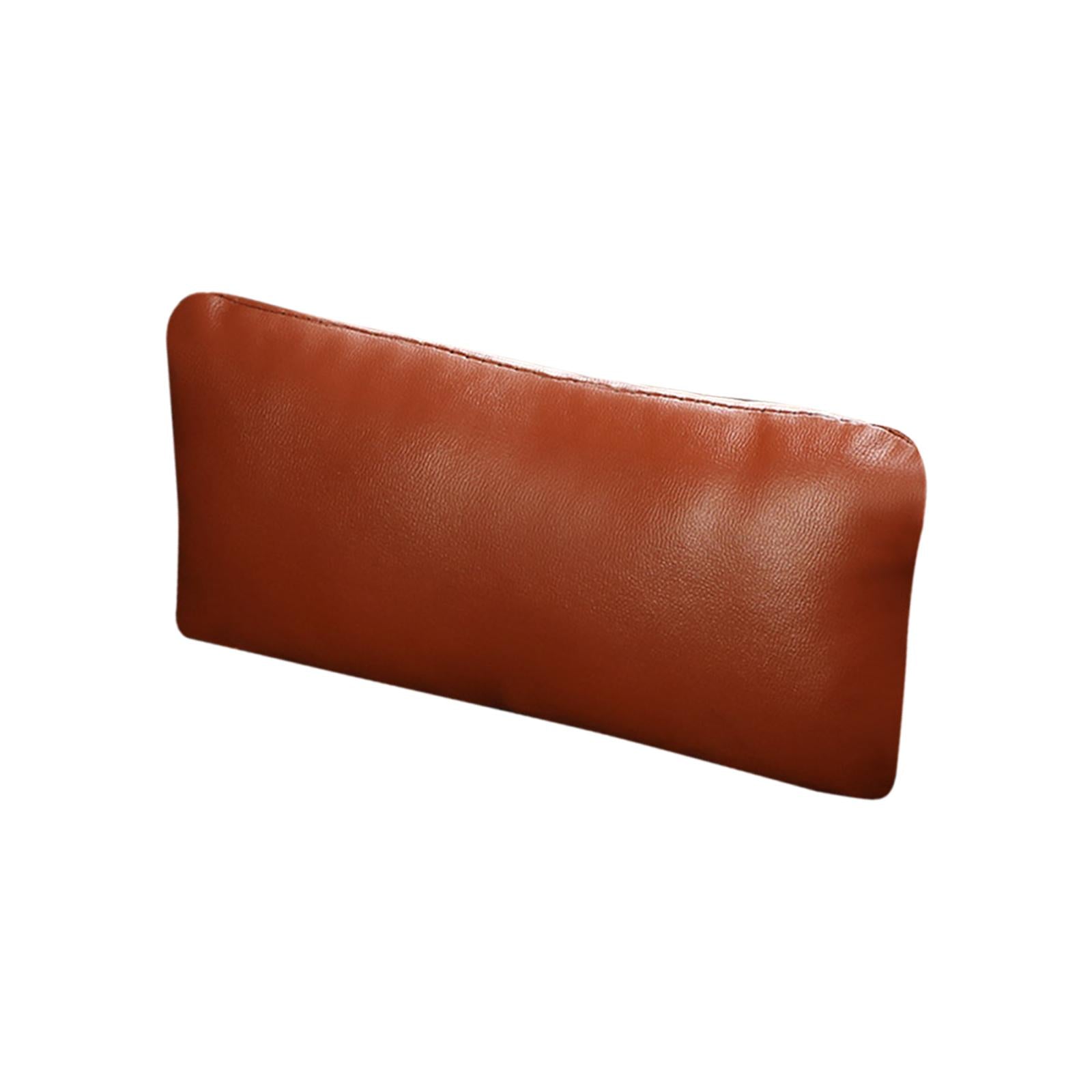 Car Knee Pad Cushion Car Center Console Knee Leg Elbow Cushion Pad Universal brown