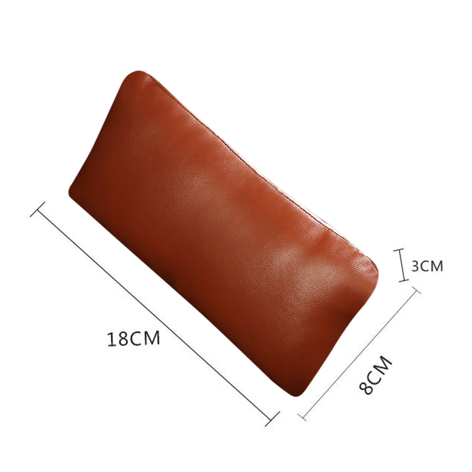 Car Knee Pad Cushion Car Center Console Knee Leg Elbow Cushion Pad Universal brown
