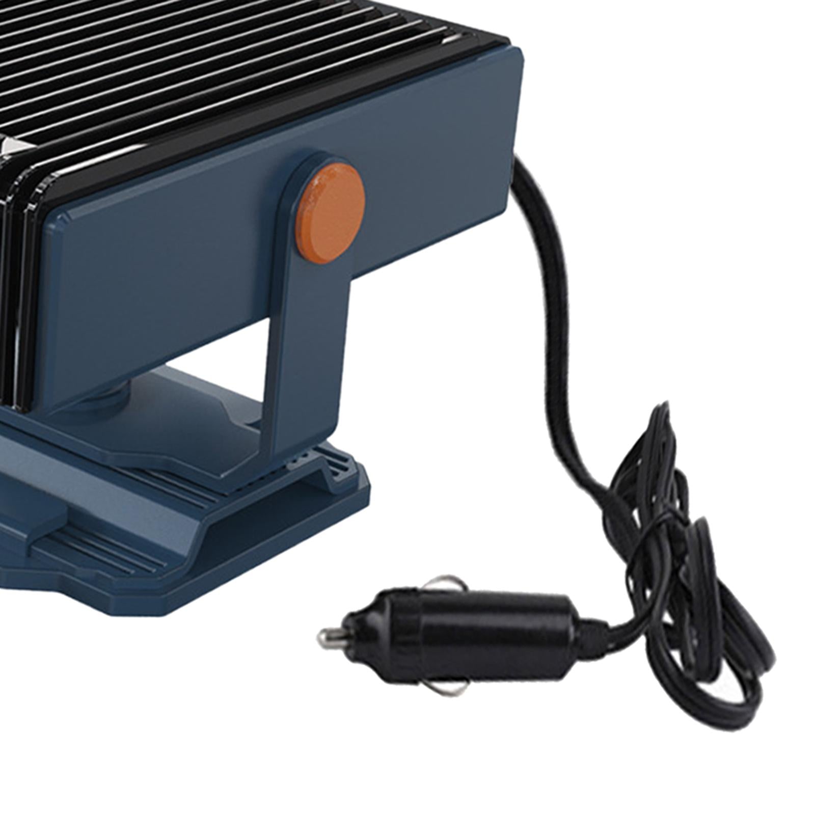 Car Heater Quick Heating 12V 150W Auto Heating Fan for Vehicles Boat RV Blue
