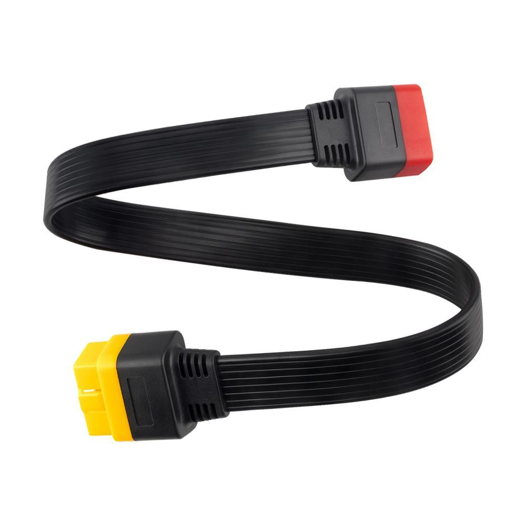 Extension Cable TPU Flat Ribbon Cable for OBDII Vehicle 60CM