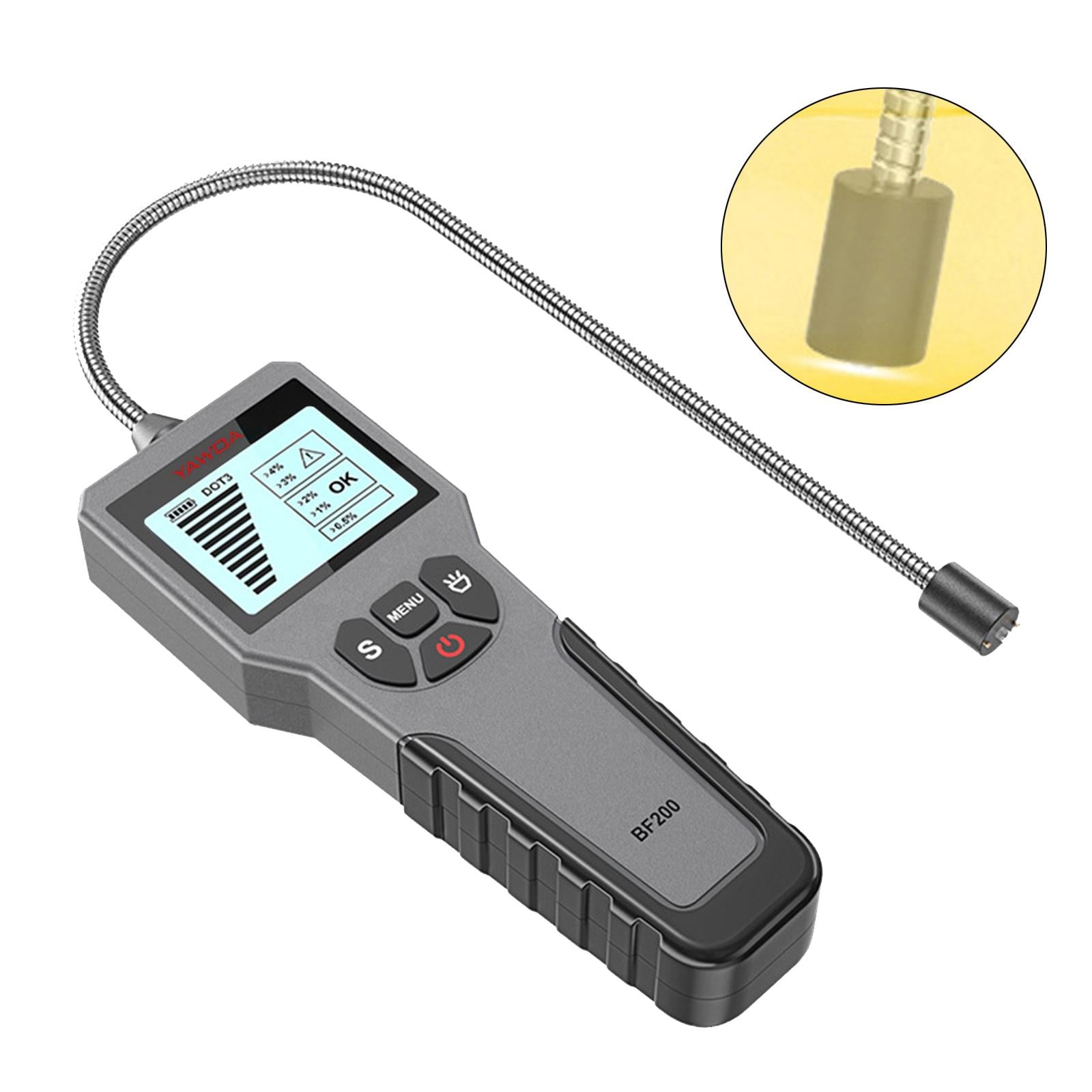 Car Brake Fluid Tester Durable Oil Moisture Analyzer for Motorbike Auto