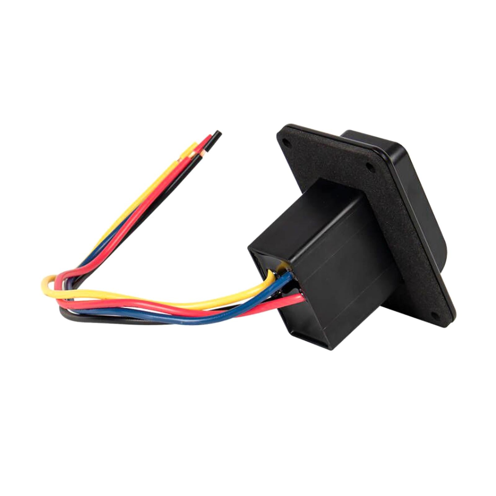 Black Power Stabilizer Switch Durable for Trailer Components 12V 24V RV
