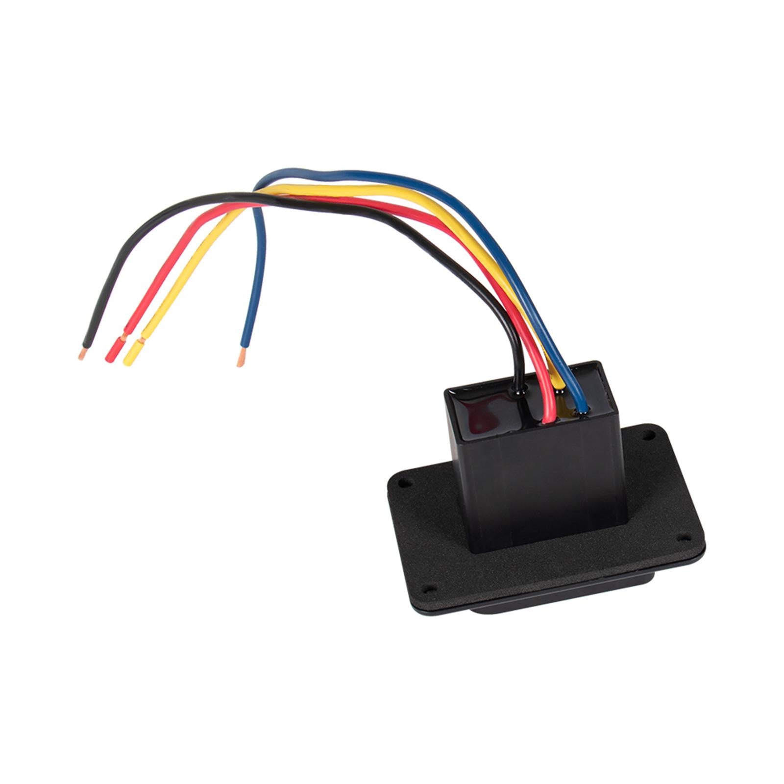 Black Power Stabilizer Switch Durable for Trailer Components 12V 24V RV