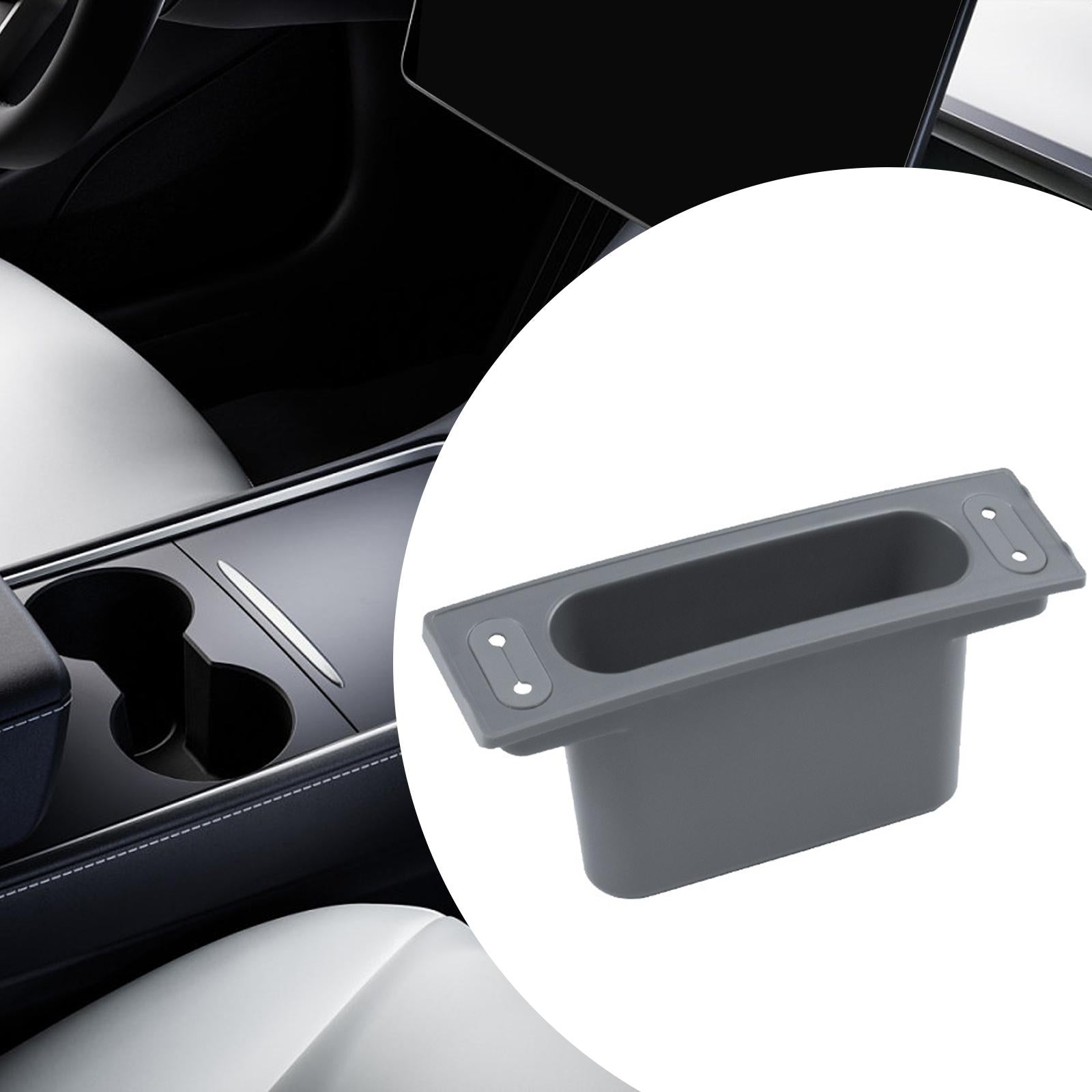 Center Console Phone Storage Slot Box for Tesla Model 3 Model Y Durable