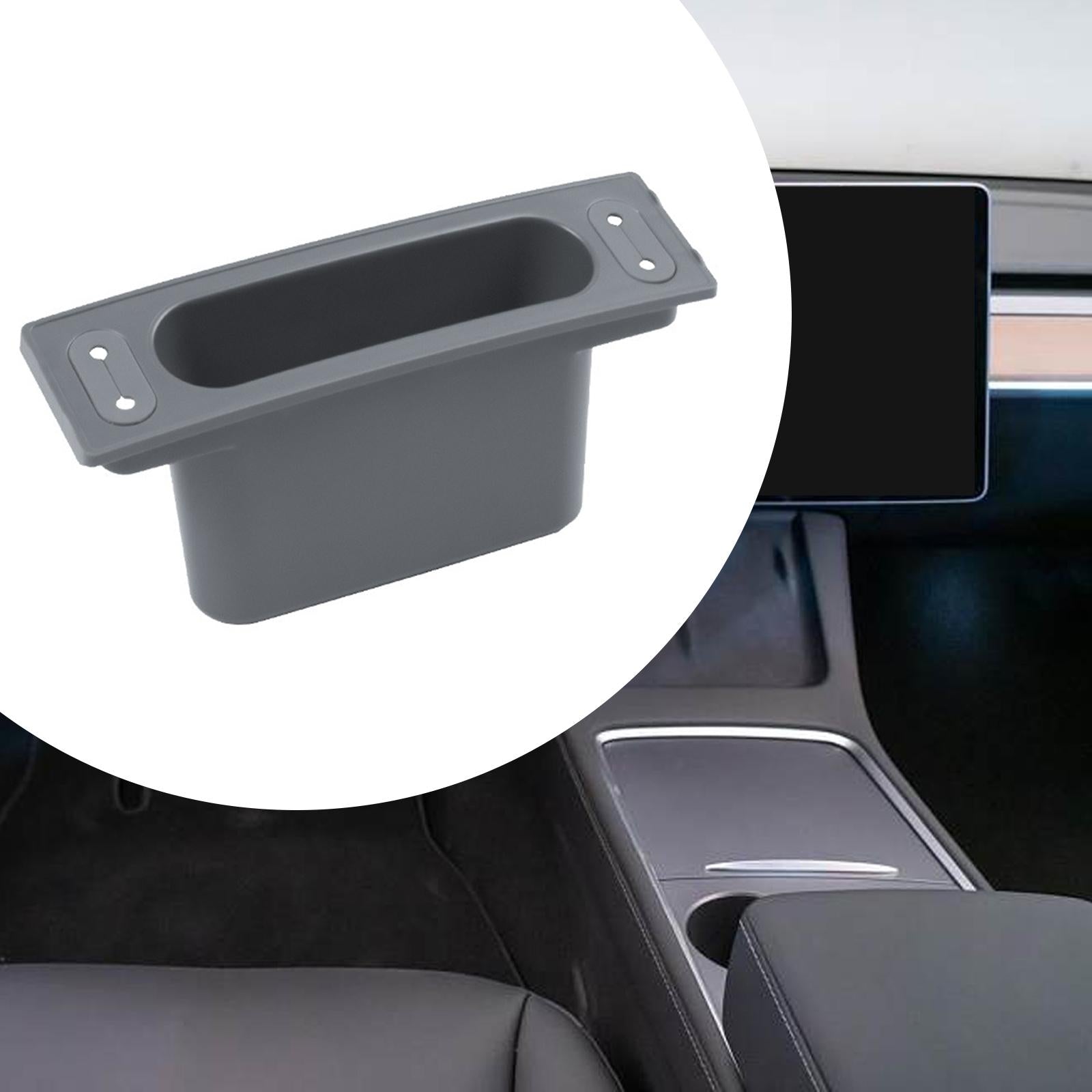 Center Console Phone Storage Slot Box for Tesla Model 3 Model Y Durable
