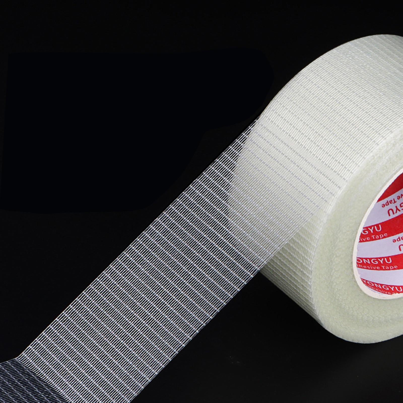 4xFiberglass Tape Filament Reinforced Strapping Tape for Packaging Fixing 25mm 25 Meters