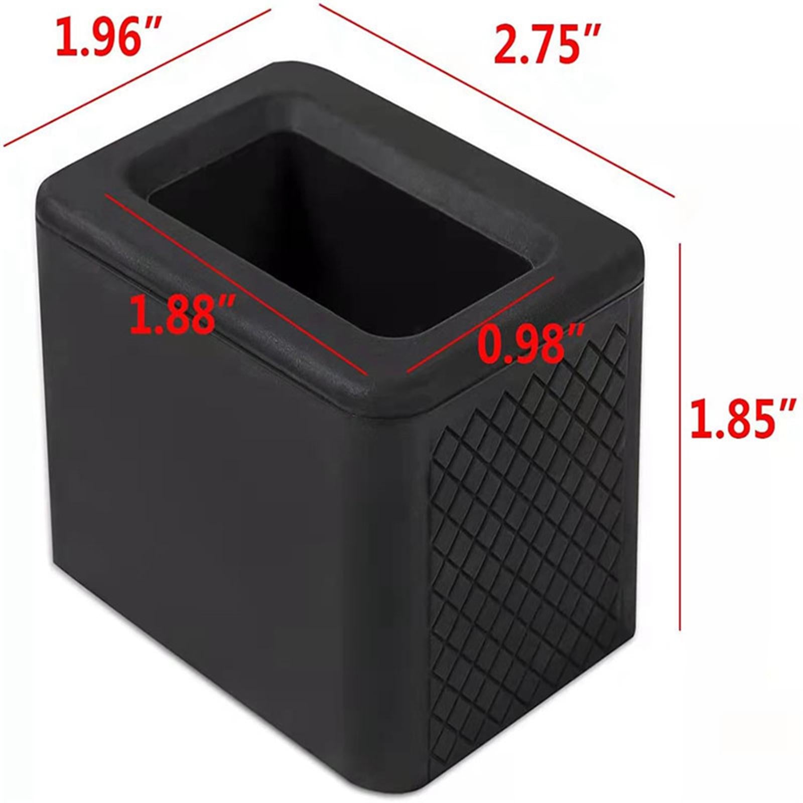 Seat Belt Buckle Holder Car Accessories Keep Seat Belt Buckle Upright Stable Black
