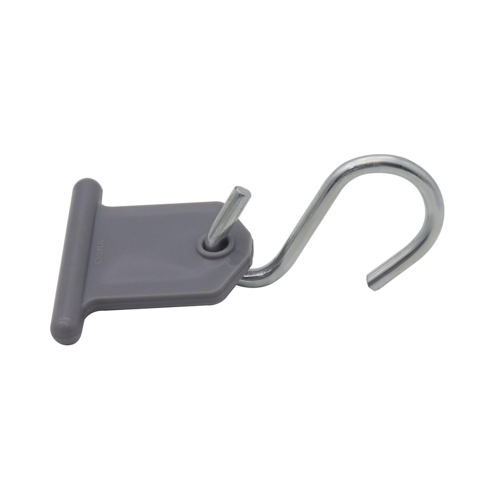 8x S Shaped Hooks Hangers Backpacking Wreaths Indoor Outdoor RV Awning Hooks