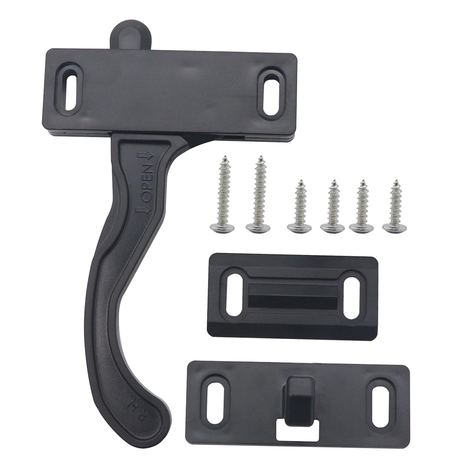 Screen Door Latch Handle Camper Accessories for Trailer Cargo Motorhome