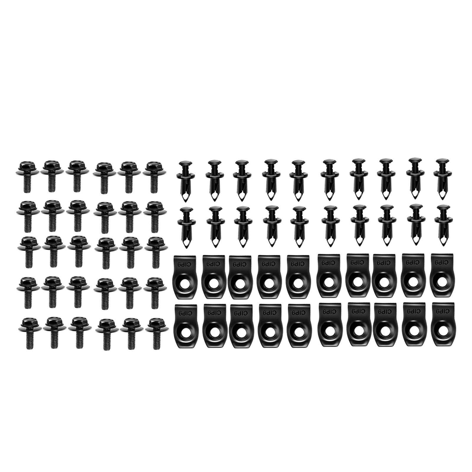 Car Body Bolts Body Fenders Bumper Hood Panel Bumper Clips 70pcs 14cmx16cm