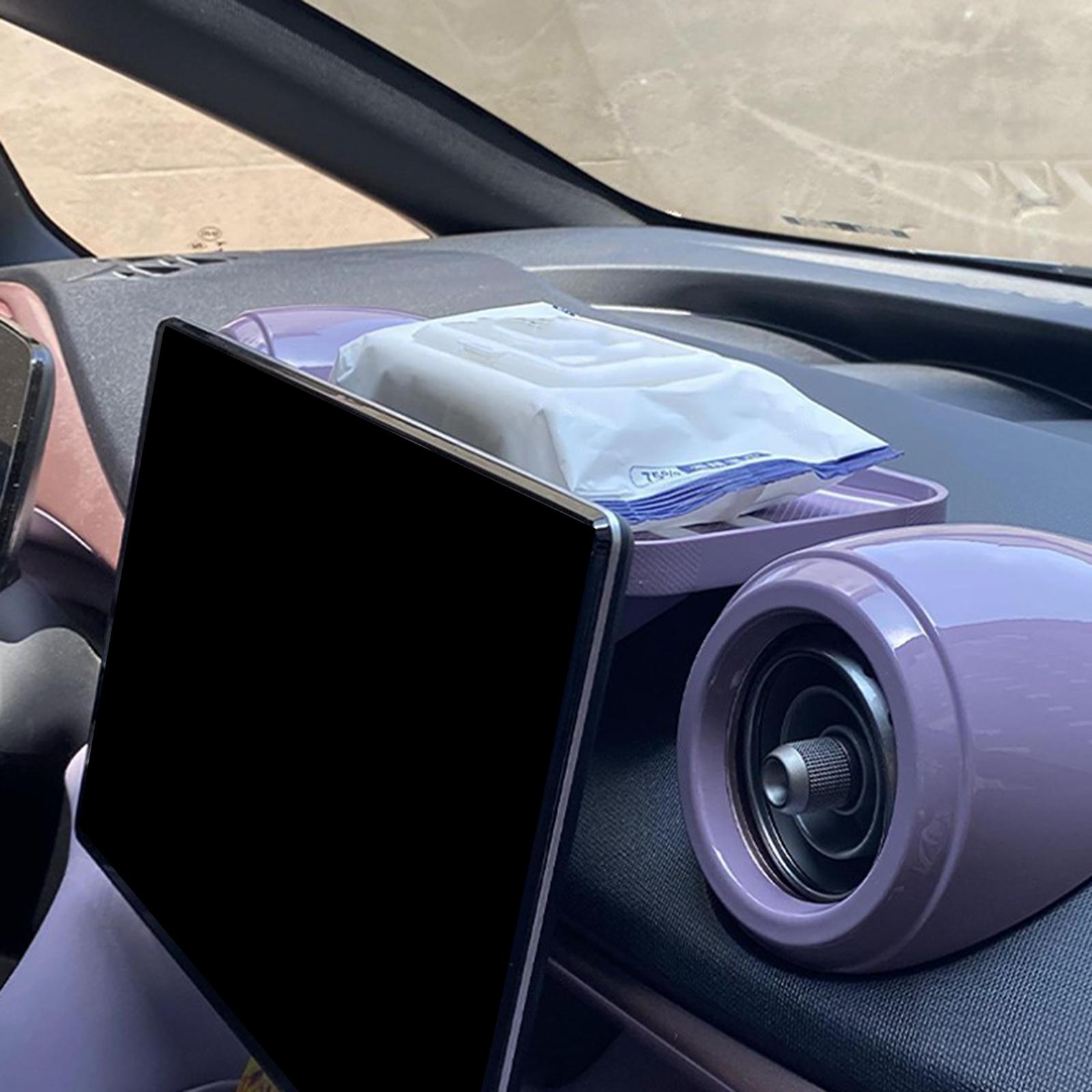 behind Screen Storage Box Durable Car Storage Organizer for Dolphin