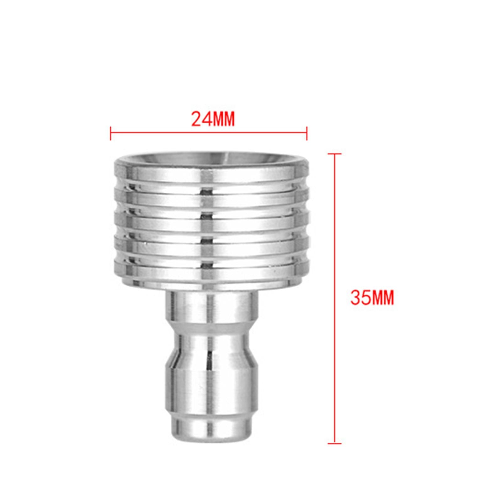 2xHigh Pressure Washer Spray Nozzle for Cleaning Cars/ Outdoor Furniture