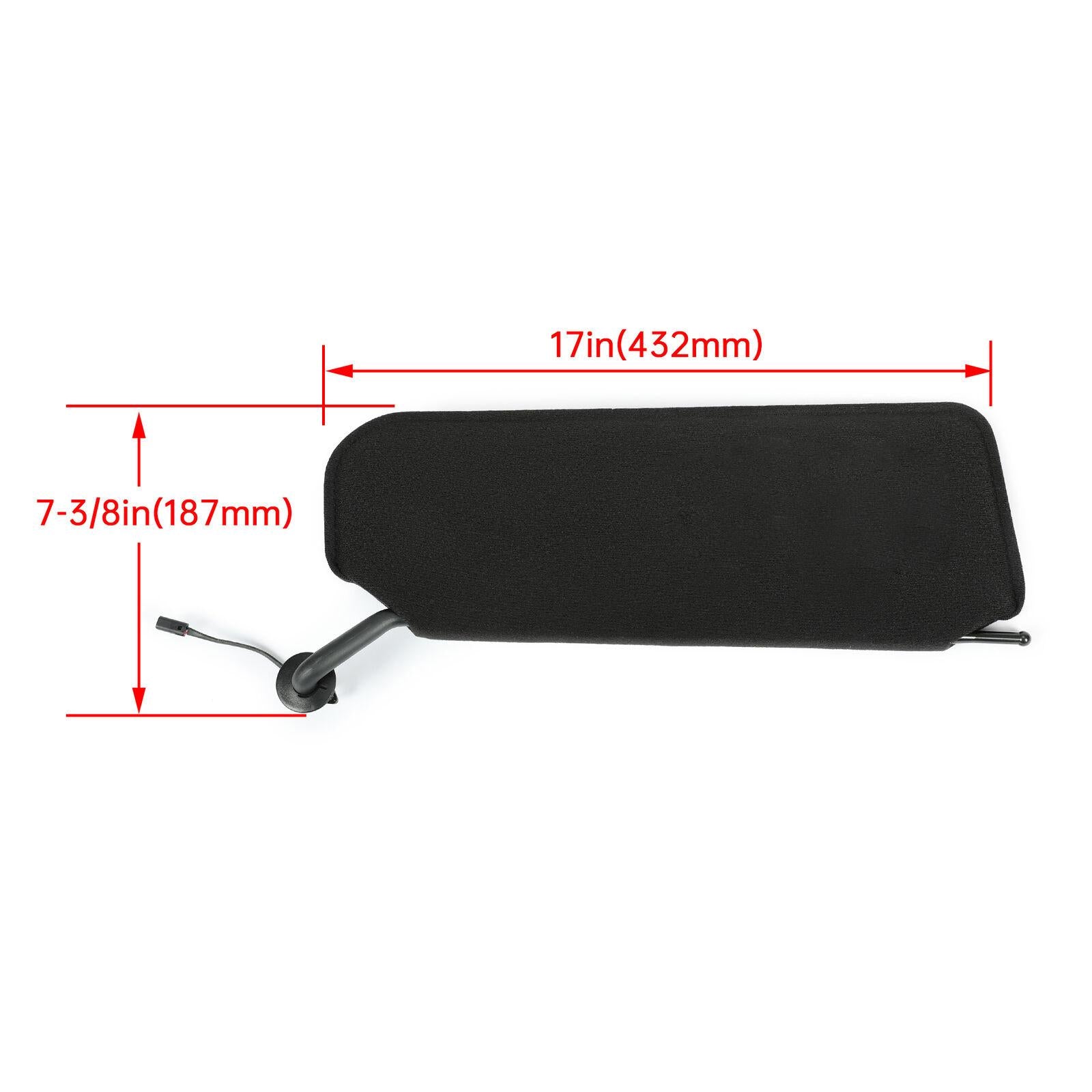 2x Sun Visor Replace 10442033 10442034 for Chevrolet Corvette C5 1997-2004