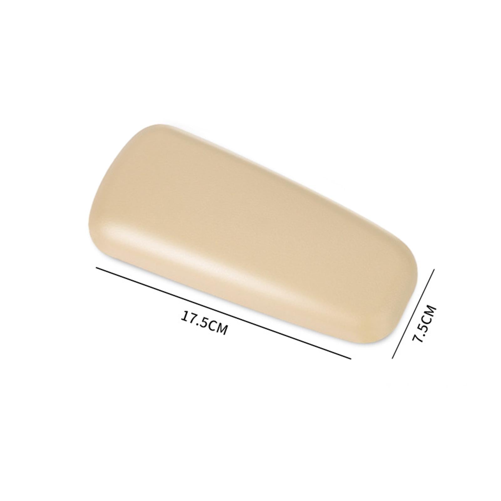 Auto Car Armrest Pad Soft Pad Elbow Pad Interior Accessories PU Leather Beige