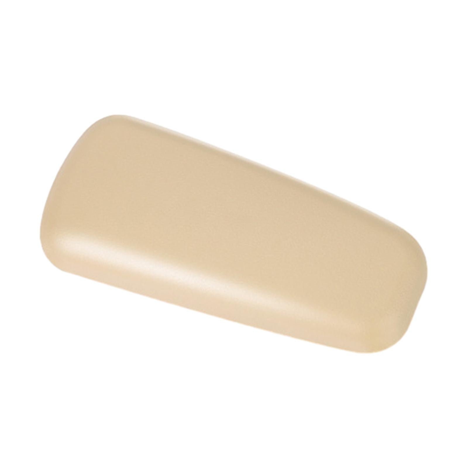 Auto Car Armrest Pad Soft Pad Elbow Pad Interior Accessories PU Leather Beige