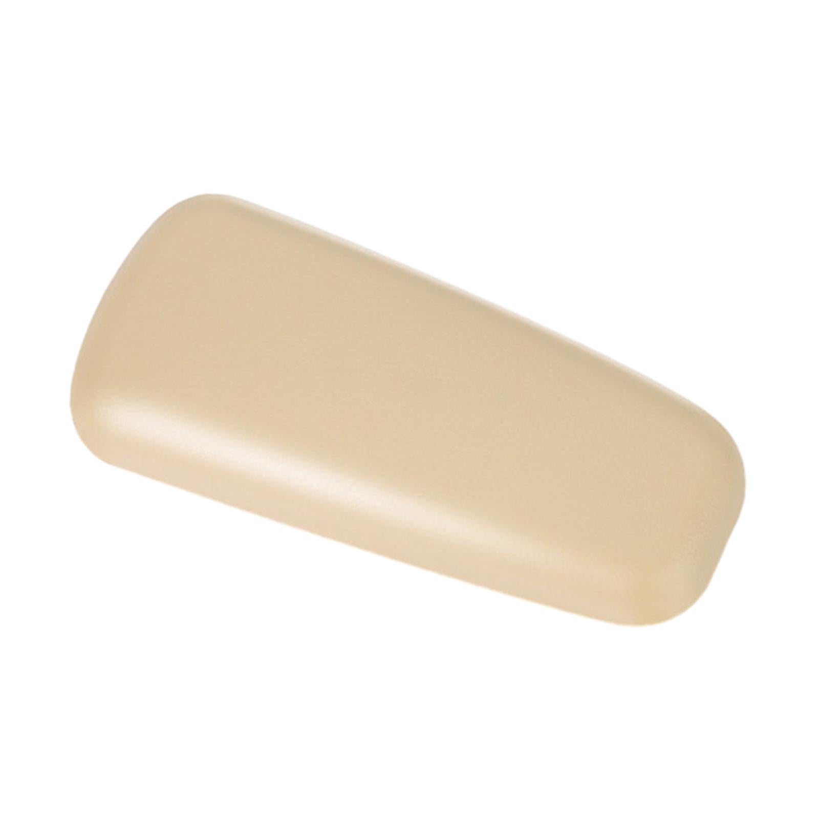Auto Car Armrest Pad Soft Pad Elbow Pad Interior Accessories PU Leather Beige