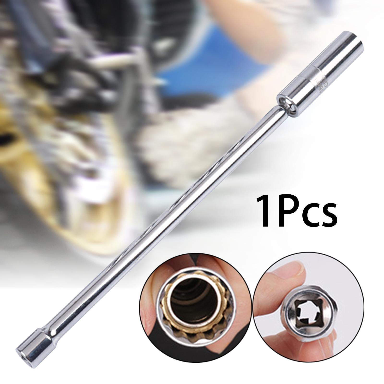 Magnetic Spark Plug Socket 3/8inch Drive 12 Points Wrench Car Repair Swivel 300mm 14mm