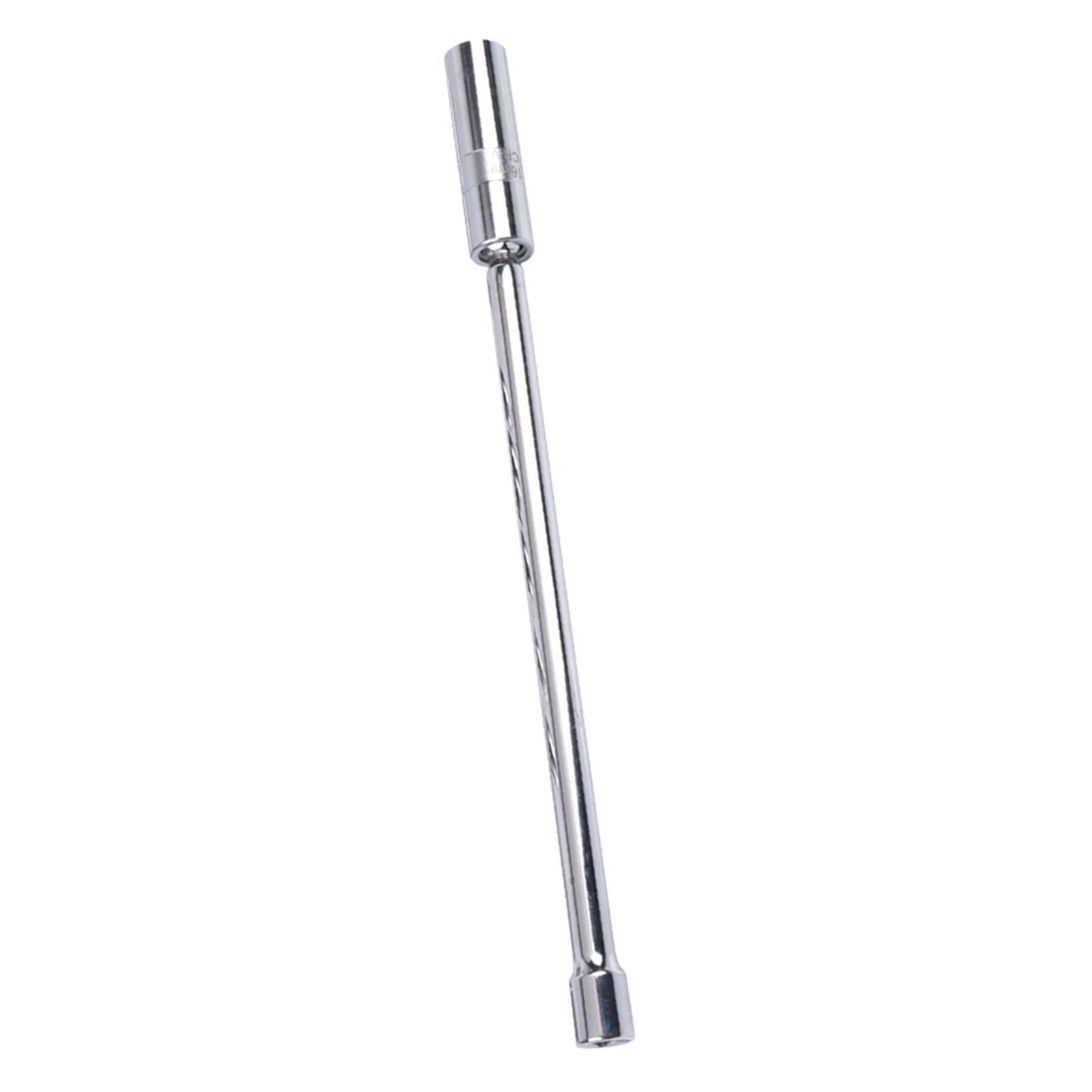 Magnetic Spark Plug Socket 3/8inch Drive 12 Points Wrench Car Repair Swivel 300mm 16mm