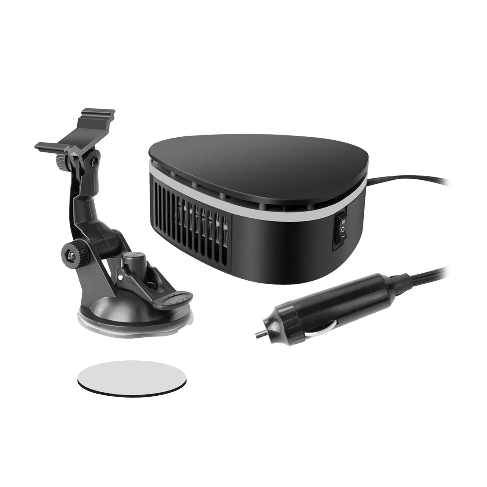 Car Heater Protable Windshield Defroster Fog Removing for Truck Boat RV With Suction Cup