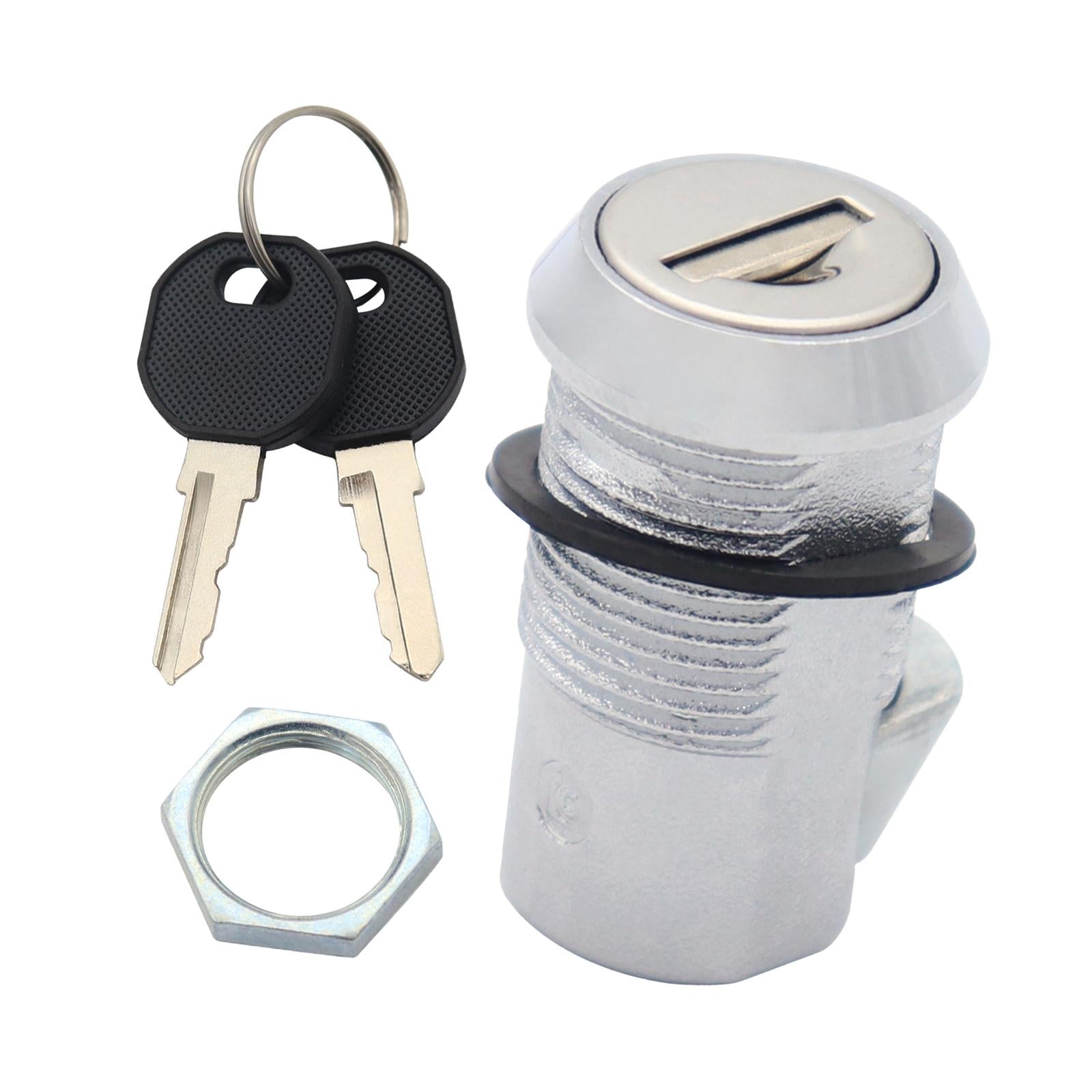 Rotating Handle Lock Latch Simple Installs Recovery Type Cylindrical Lock