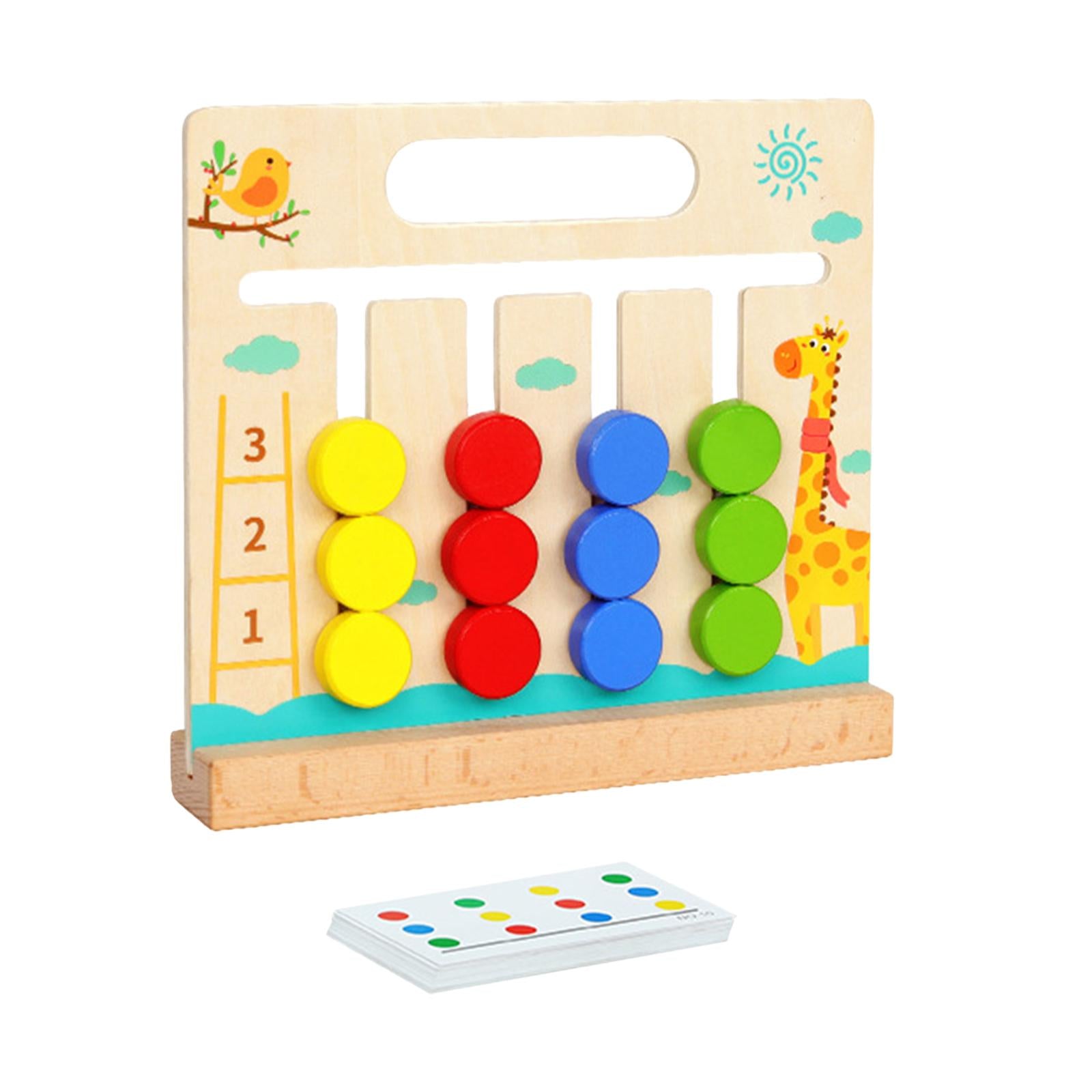 Montessori Learning Toys Birthday Gifts Preschool Educational Wooden Toys