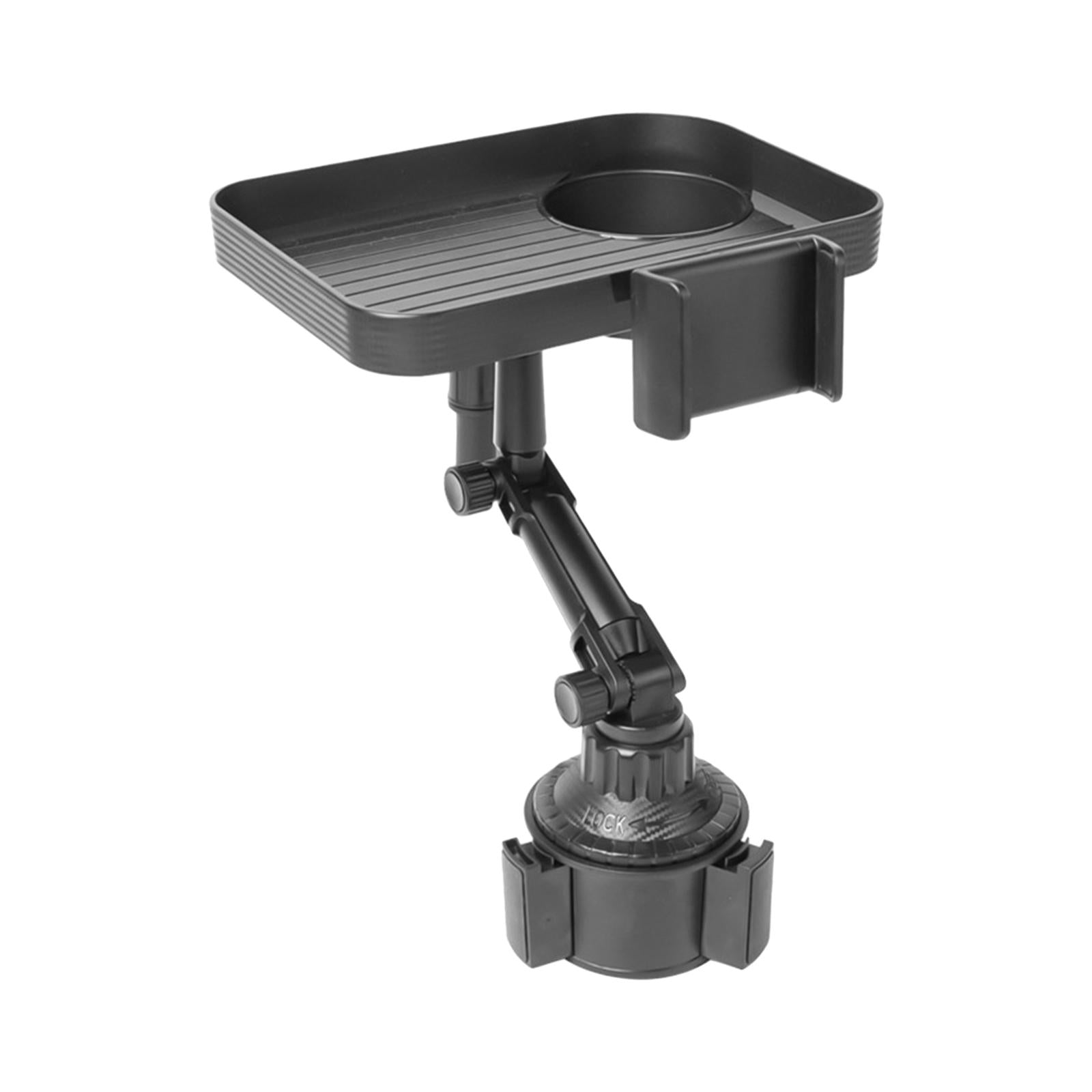Car Cup Holder Expander Multipurpose 360° Rotating Food Table Tray