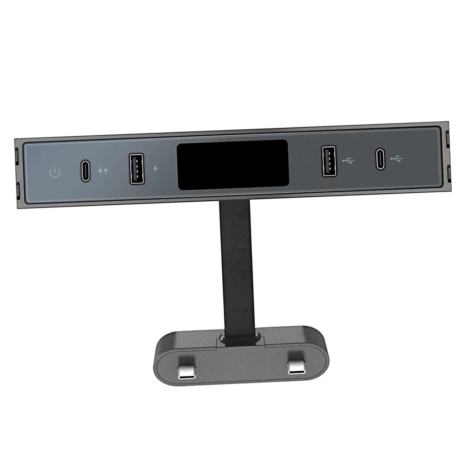 Central Console USB Hub Multiport Adapter for Tesla Model 3 Y