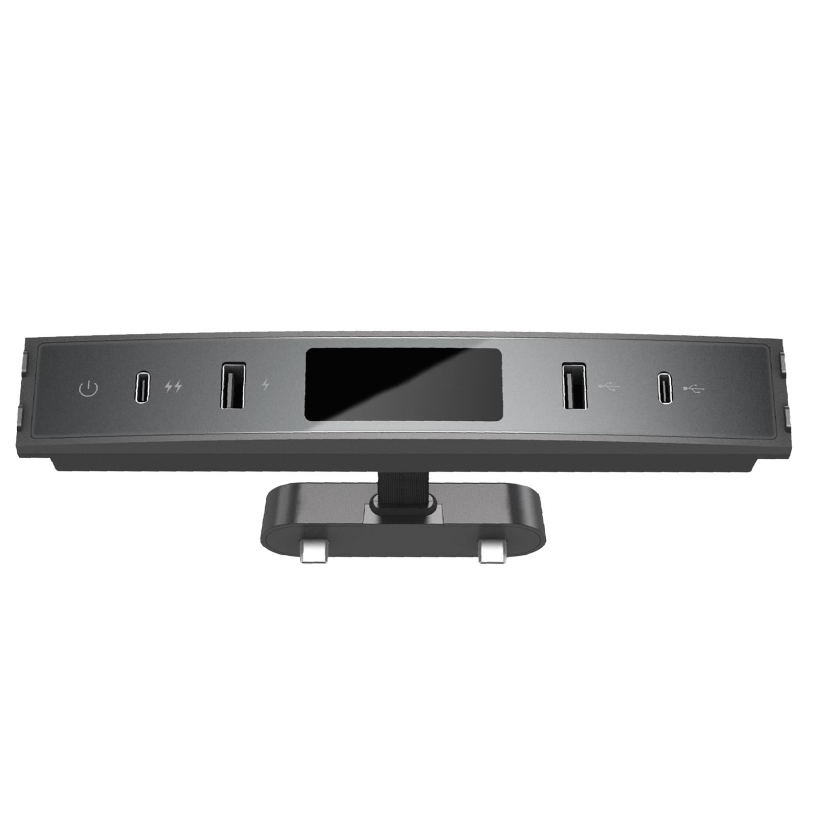 Central Console USB Hub Multiport Adapter for Tesla Model 3 Y