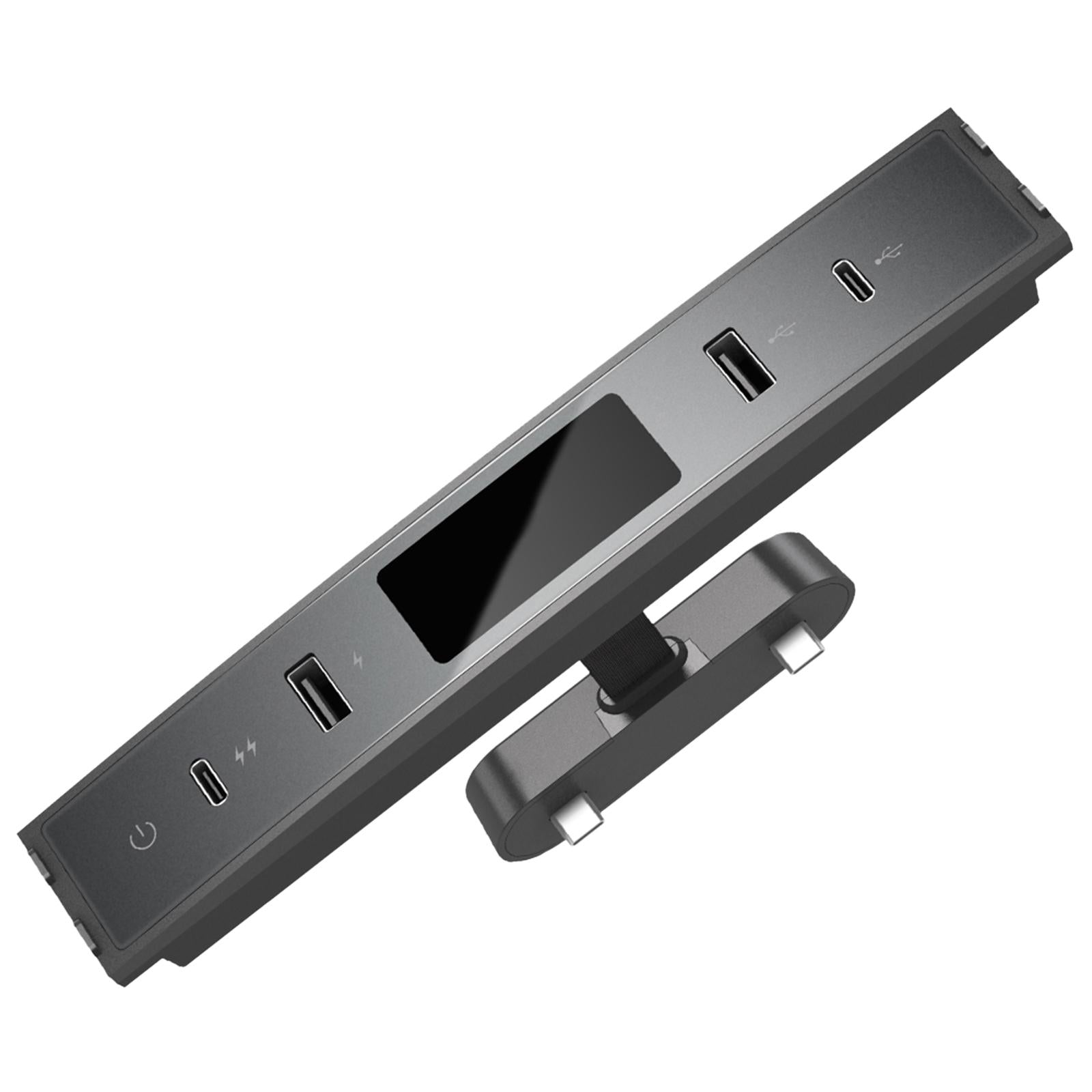 Central Console USB Hub Multiport Adapter for Tesla Model 3 Y