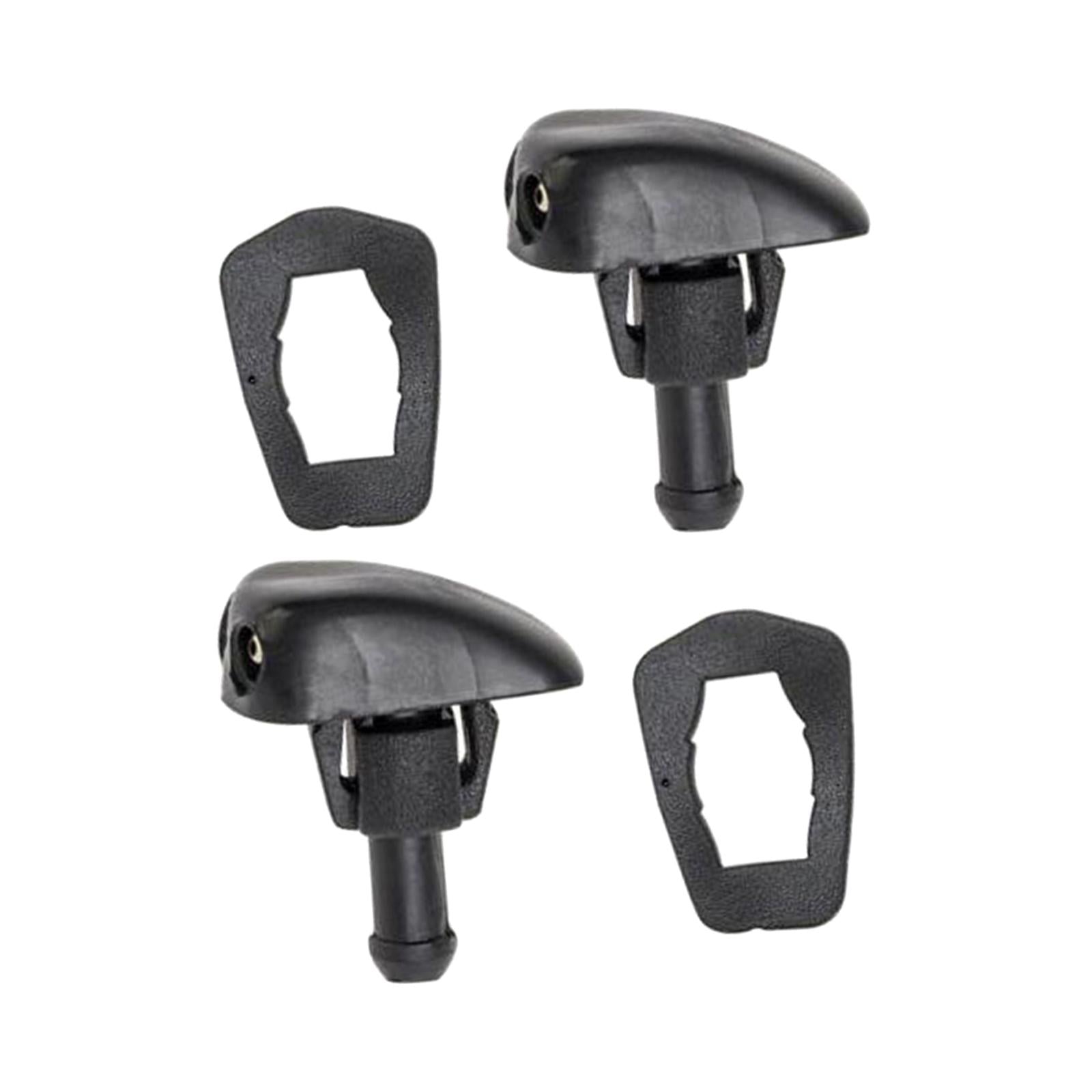 2 Pieces Car Windscreen Washer Nozzle Wiper Nozzle Windshield Sprayer Nozzle