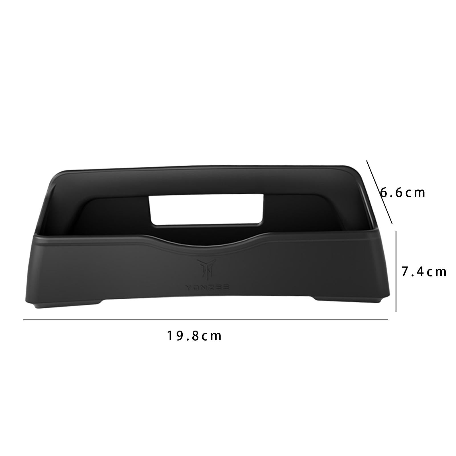 Center Control Armrest Box Glasses Pocket Organizer for Tesla Model 3 Y