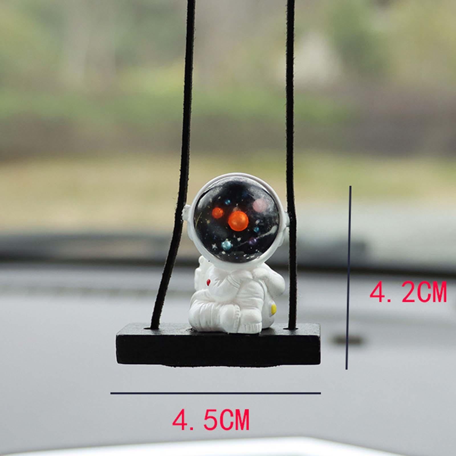 3xAstronaut Pendant for Car Hanging Ornament for Car Bedside Bedrooms Style B
