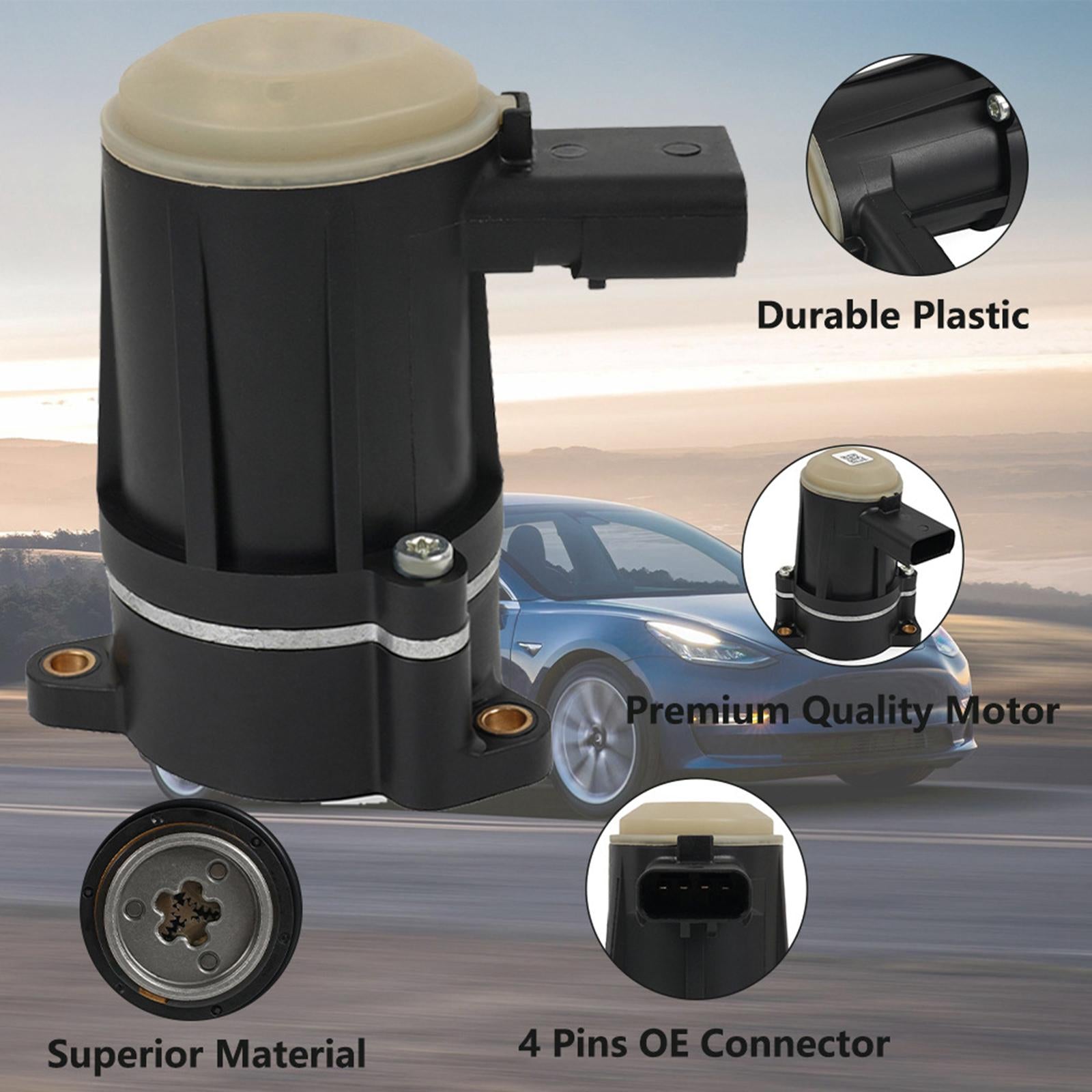 Black Parking Brake Caliper Motor Replaces 40C07814 for Tesla Model S or X