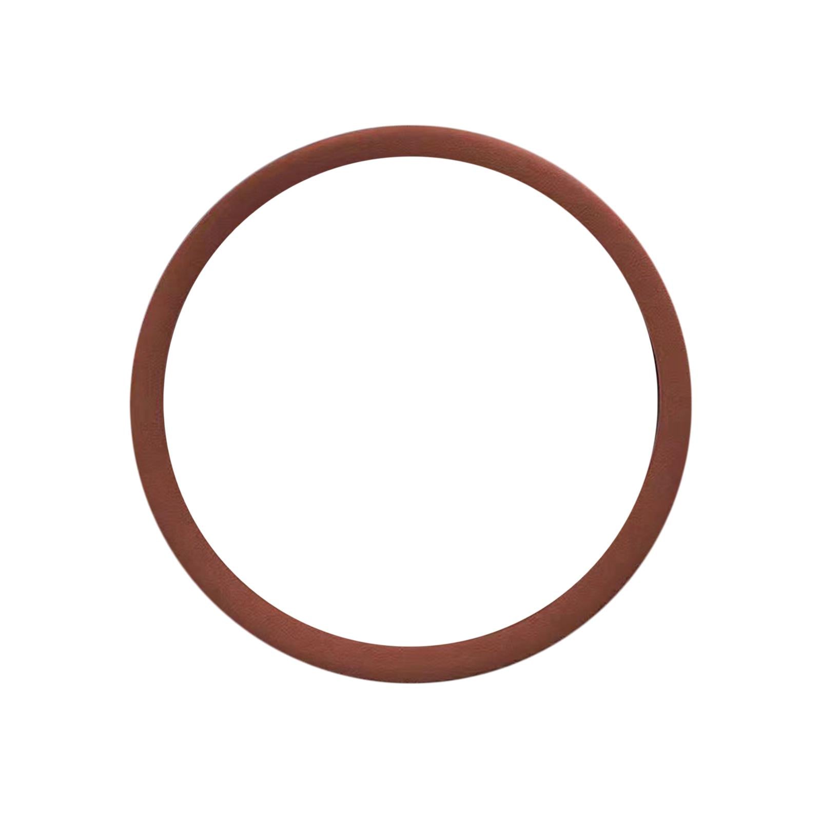 Car Steering Wheel Cover for Steering Wheel Diameter 32cm to 40cm Protection Coffee
