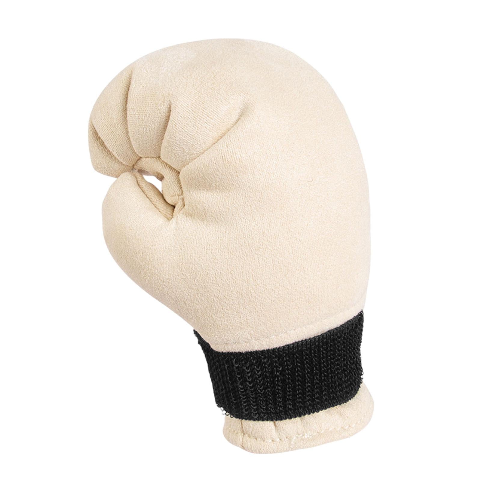 Boxing Shifter Knob Cover Gear Shifter Cover for Car Shifter/ Women Man Beige