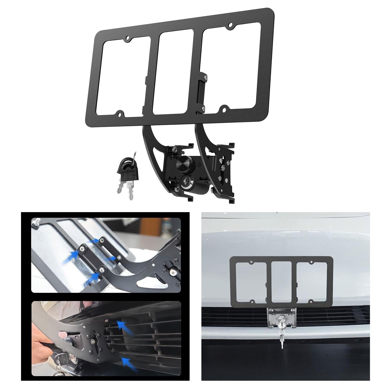 Front License Plate Holder Replaces for Tesla Model 3/Y 2021 Beyond