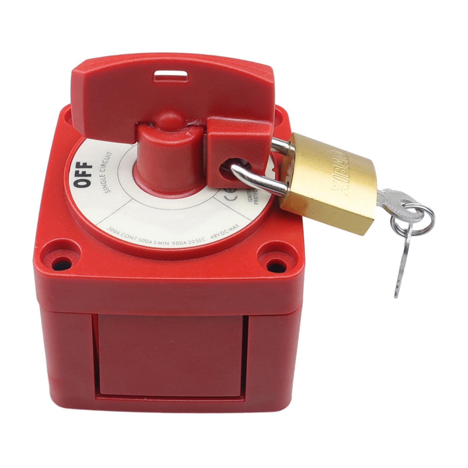 Power Isolator Switch 300A Battery Shut Off Switch Battery Disconnect Switch