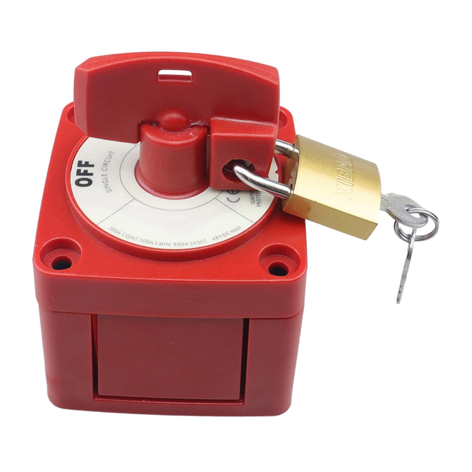 Power Isolator Switch 300A Battery Shut Off Switch Battery Disconnect Switch