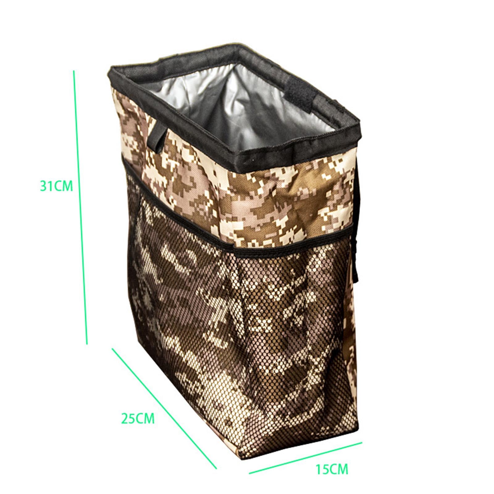 Foldable Car Garbage Can Leakproof Multipurpose Sturdy Car Hanging Trash Bag Colorful