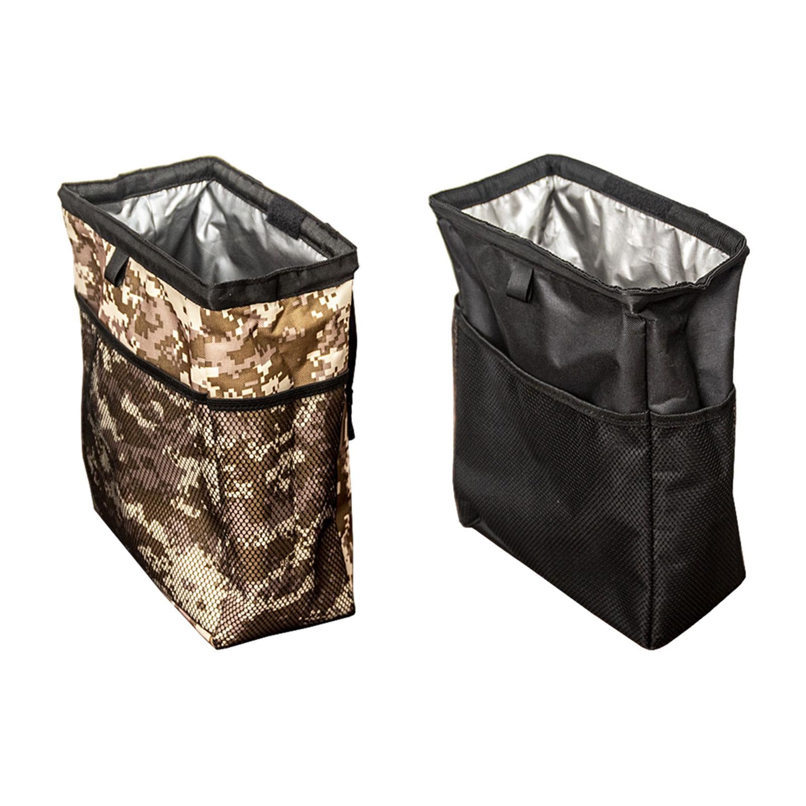 Foldable Car Garbage Can Leakproof Multipurpose Sturdy Car Hanging Trash Bag Colorful