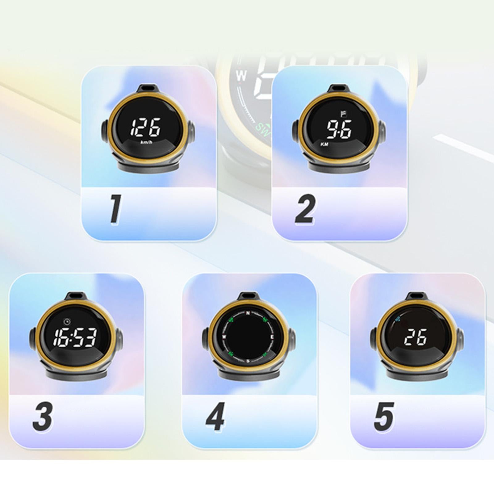 Car HUD Head up Display Universal Milemeter for Buses Trucks Cars